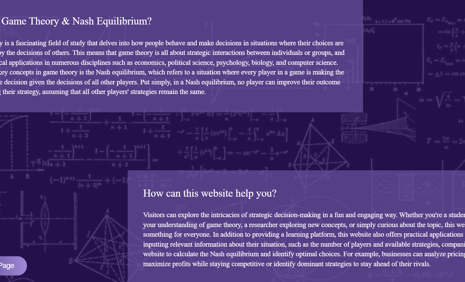 Game-Theory